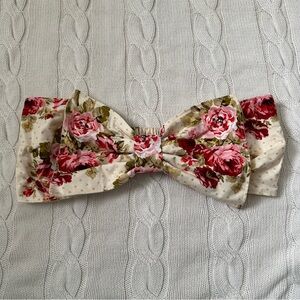 Amourouse Floral Bow Bikini Top Only Etsy Handmade Tumblr Famous Size M/L